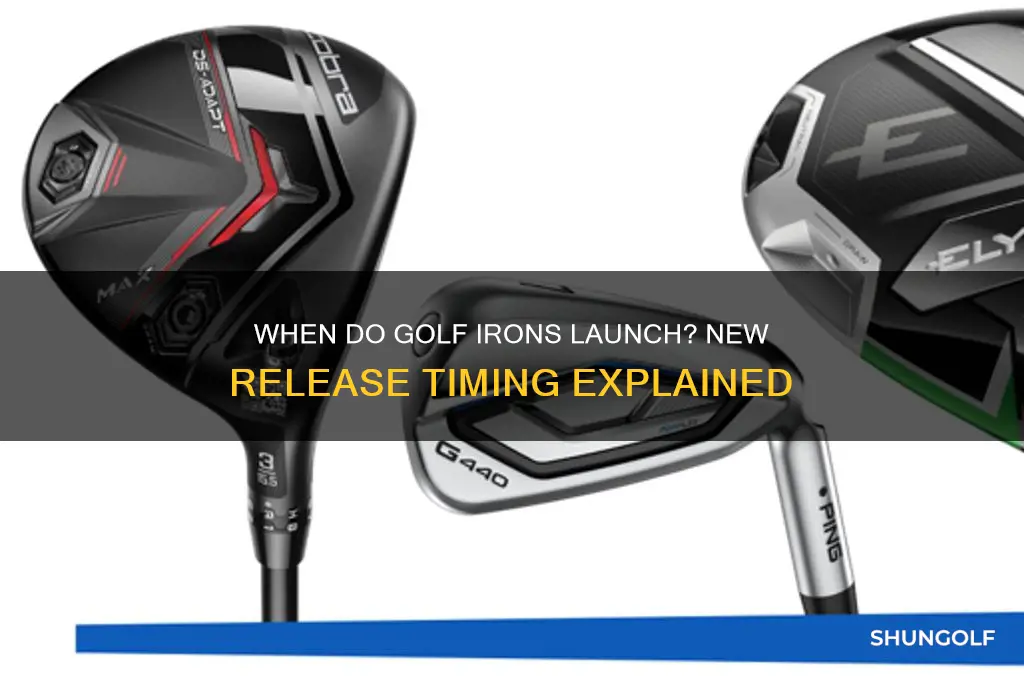 when are new golf irons released
