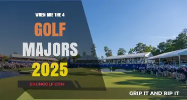 2025 Golf Majors Schedule: Dates for the Big Four Tournaments