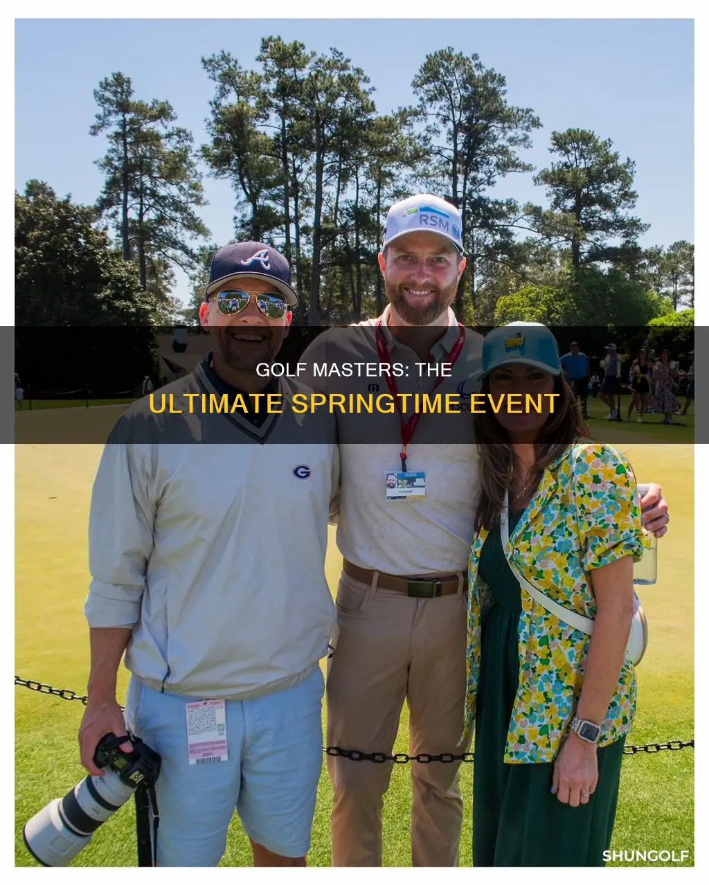 when are the golf masters