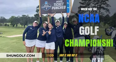 Golf Championships: NCAA Dates and Details