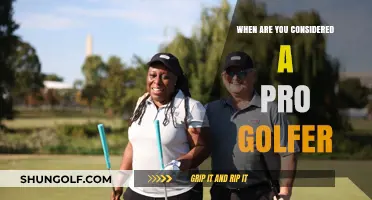 When Do You Earn the Title of Professional Golfer?