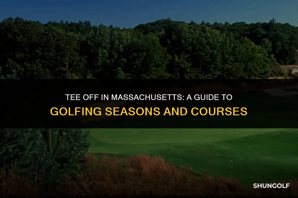 when can i golf in massachusetts