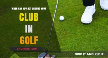 Golf's Grounding Rules: When and Where You Can't Touch the Turf
