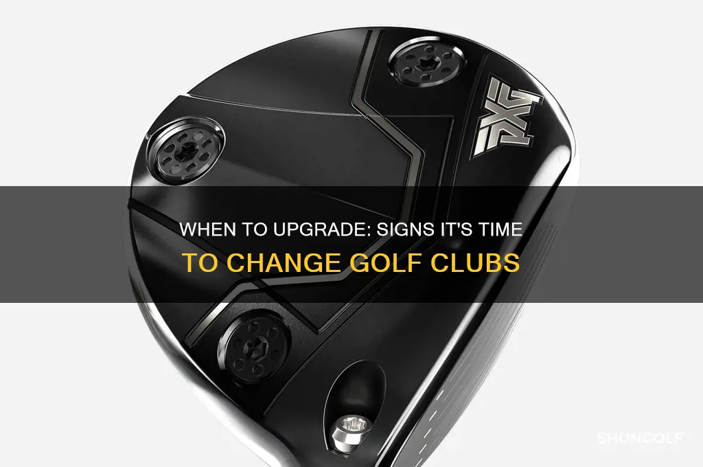when change golf clubs