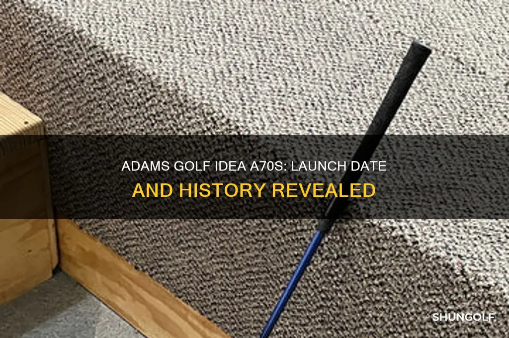 when did adams golf idea a70s abegin