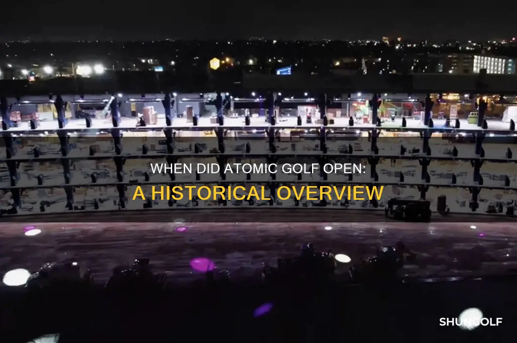 when did atomic golf open