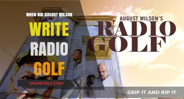 August Wilson's Radio Golf: Uncovering the Play's Creation Timeline