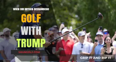 Bryson DeChambeau and Trump's Golf Outing: When Did It Happen?