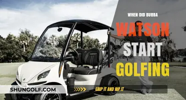 From Novice to Pro: Bubba Watson's Golfing Journey Begins