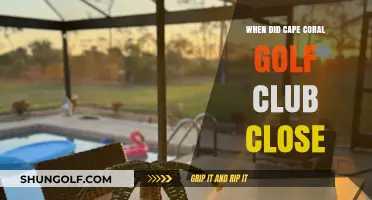 Cape Coral Golf Club Closure: A Timeline of Its Final Days