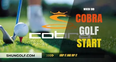 Unveiling the Origins: A Glimpse into Cobra Golf's Inception