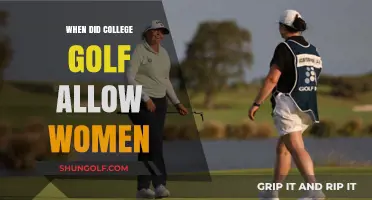 Golf's Gender Equality: College Women's History