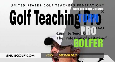 Dustin Johnson's Pro Golf Journey: A Timeline of His Career