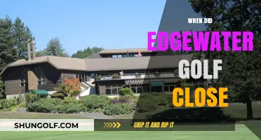The Closure of Edgewater Golf Course: A Timeline