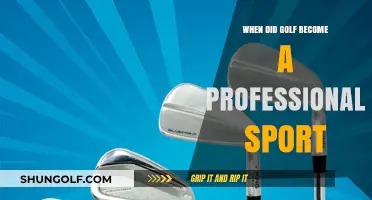 The Evolution of Golf: From Amateur Pastime to Professional Sport