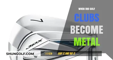 The Evolution of Golf Clubs: When Metal Replaced Wood