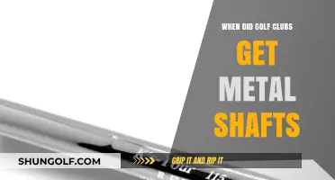 Evolution of Golf: When Metal Shafts Replaced Traditional Wood