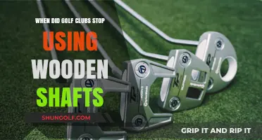 The Evolution of Golf Clubs: When Wooden Shafts Became Obsolete