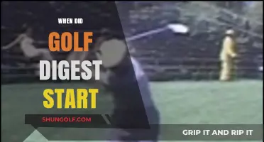 Exploring the Origins: When Did Golf Digest Begin?