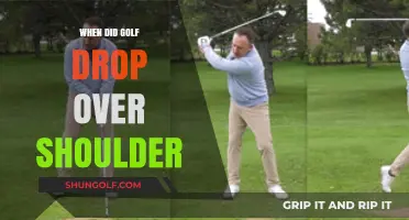 Golf's Shoulder Drop Rule: When and Why It Changed
