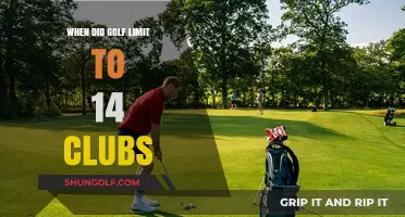 The Evolution of Golf: When Did the 14-Club Rule Begin?
