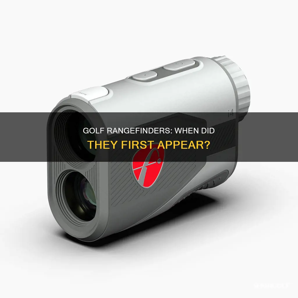 when did golf rangefinders happen