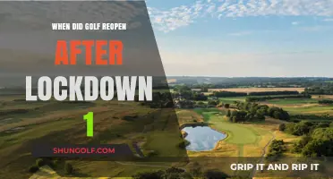 Golf's Return: Reopening Dates Post-Lockdown 1 in the UK
