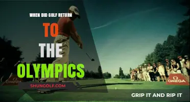 Golf's Olympic Comeback: A Historic Return to the Games