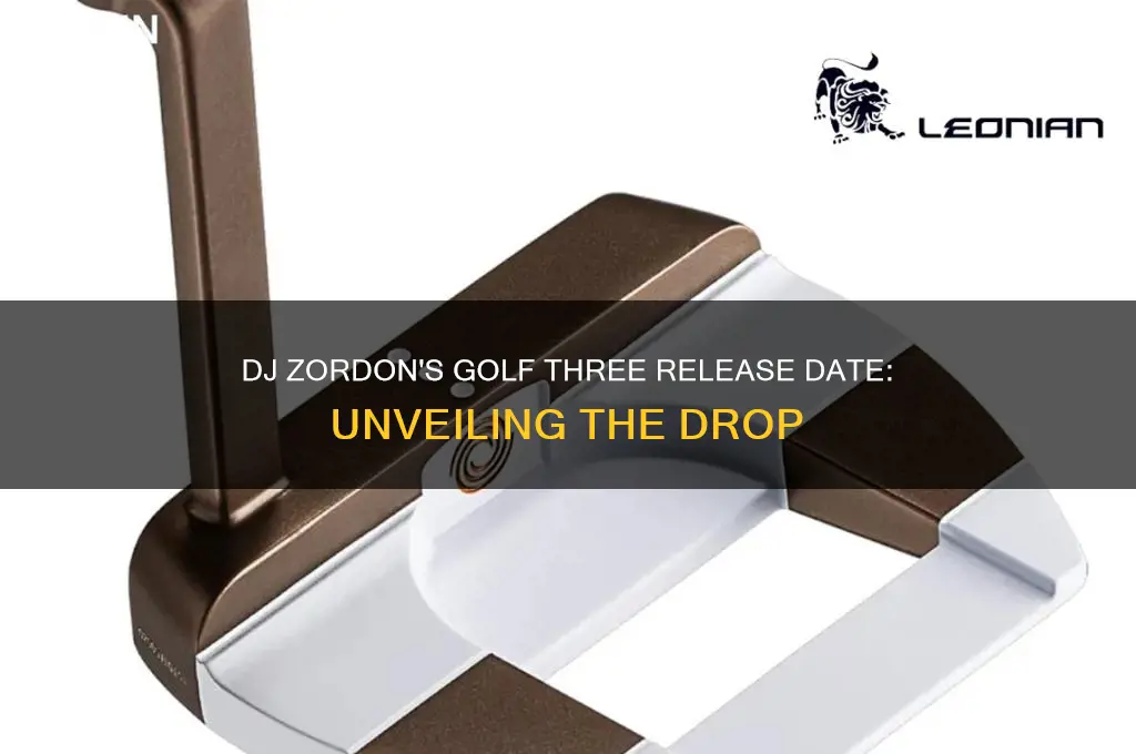 when did golf three by dj zordon come out