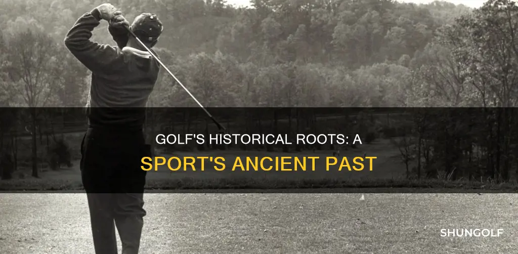 when did golf