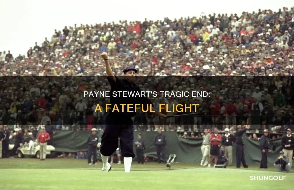 when did golfer payne stewart die