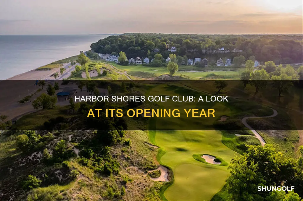 when did harbor shores golf club open