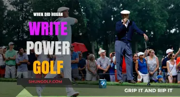 Hogan's Power Golf: The Year of Writing