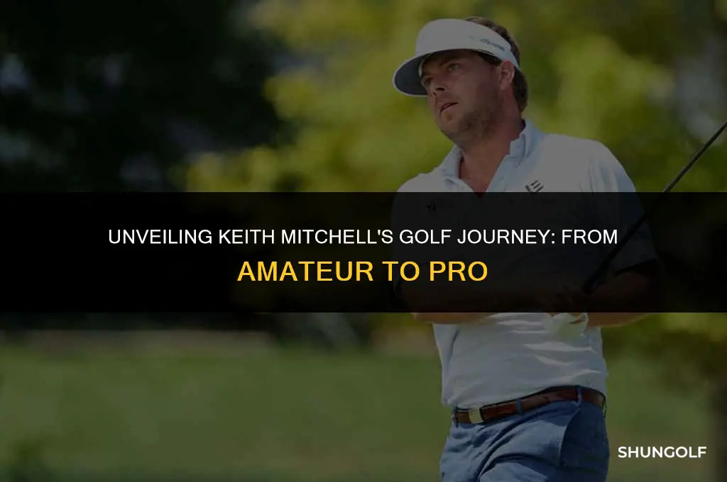 when did keith mitchell start plaging golf