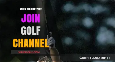 Kratzert's Journey to Golf Channel: A Timeline of His Career Move
