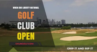 Liberty National Golf Club's Grand Opening: A Historical Overview