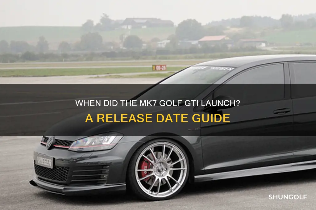 when did mk7 golf gti come out