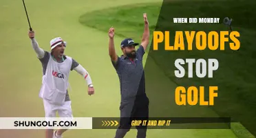 Monday Playoff Blues: Golf's Changing Schedule