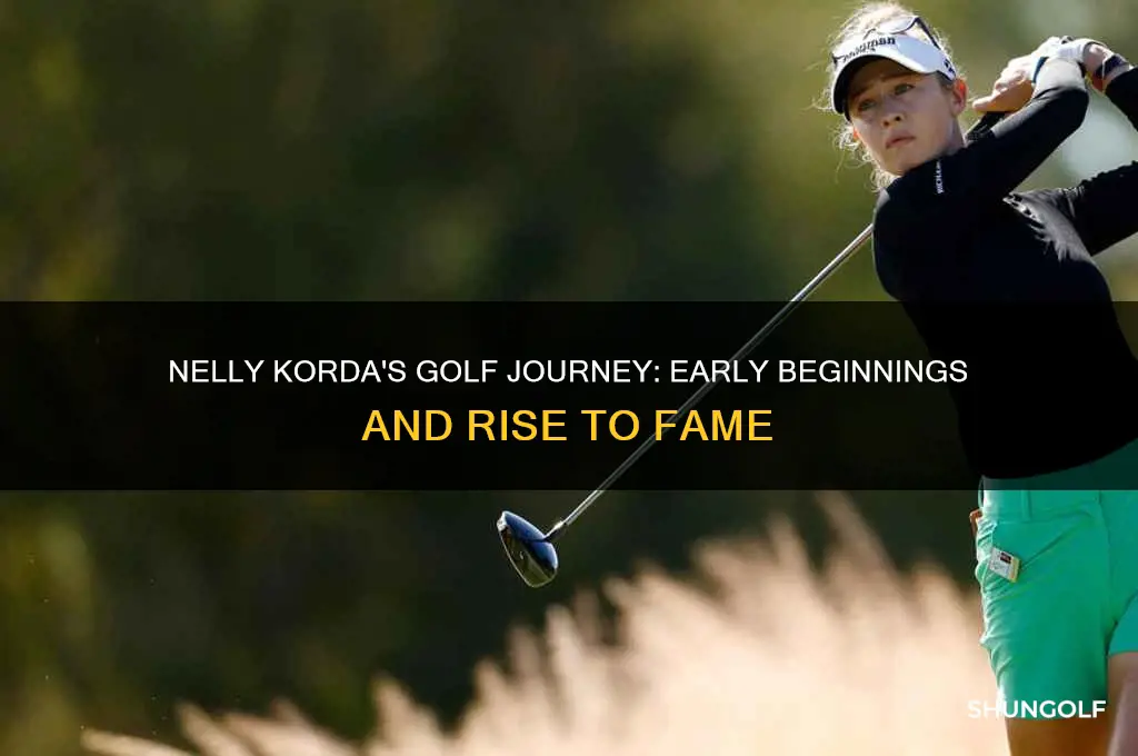 when did nelly korda start playing golf