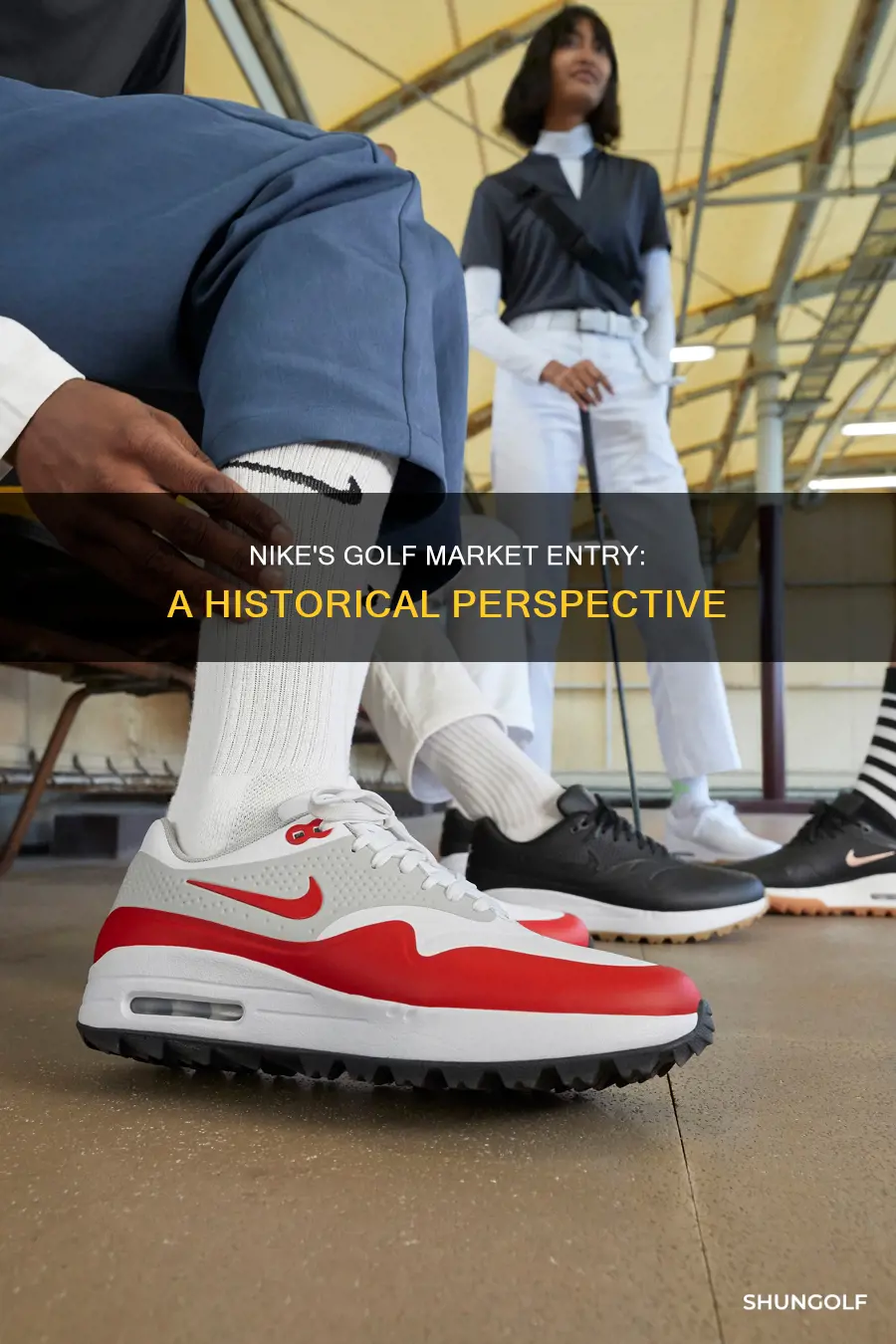 when did nike enter golf market