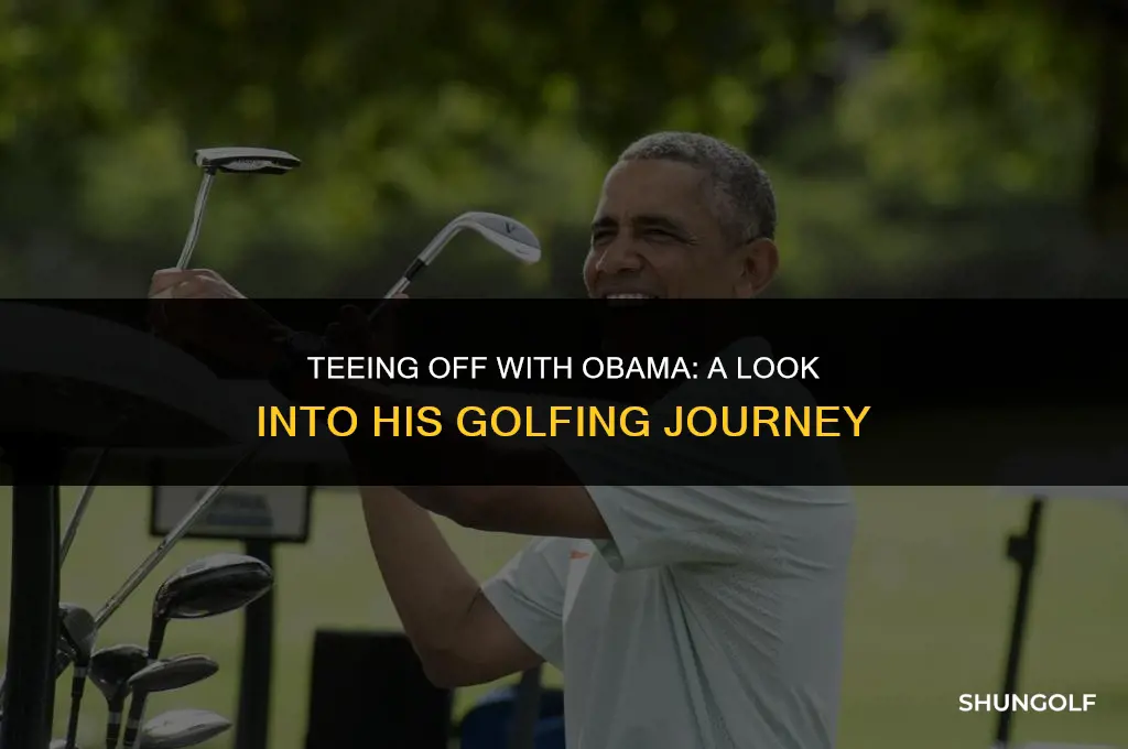 when did obama start golfing