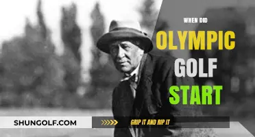Exploring the Origins: When Golf Made Its Olympic Debut