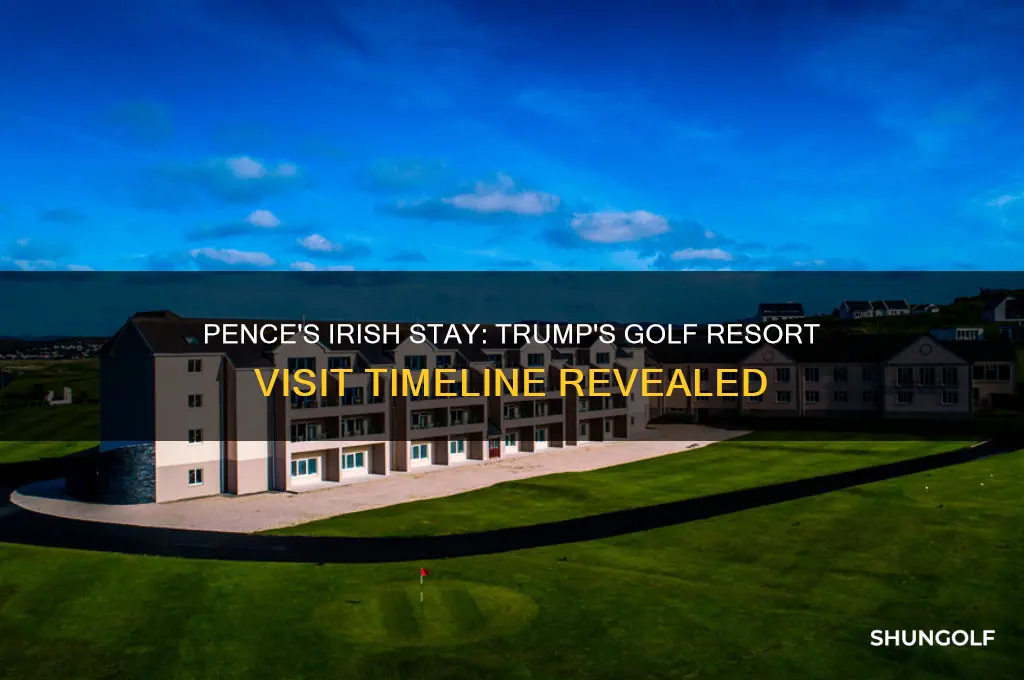 when did pence stay at trump