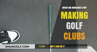 When Did Rawlings Exit the Golf Club Manufacturing Business?