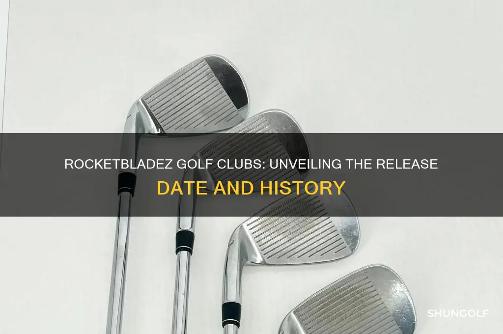 when did rocket blade golf clubs come out