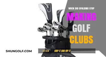 Spalding's Golf Club Production: When Did It End?