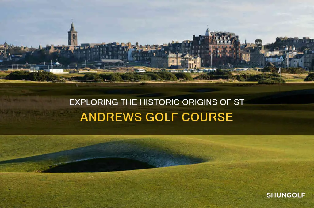 when did st andrews golf open