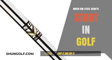 The Evolution of Golf: A Timeline of Steel Shafts' Debut