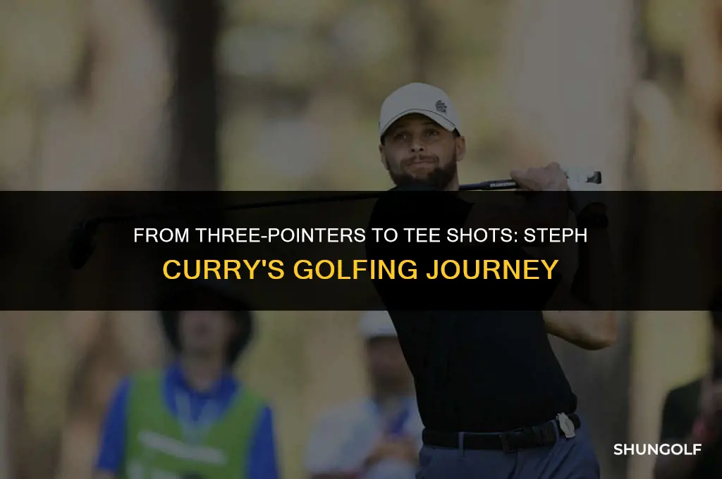 when did steph curry start golfing