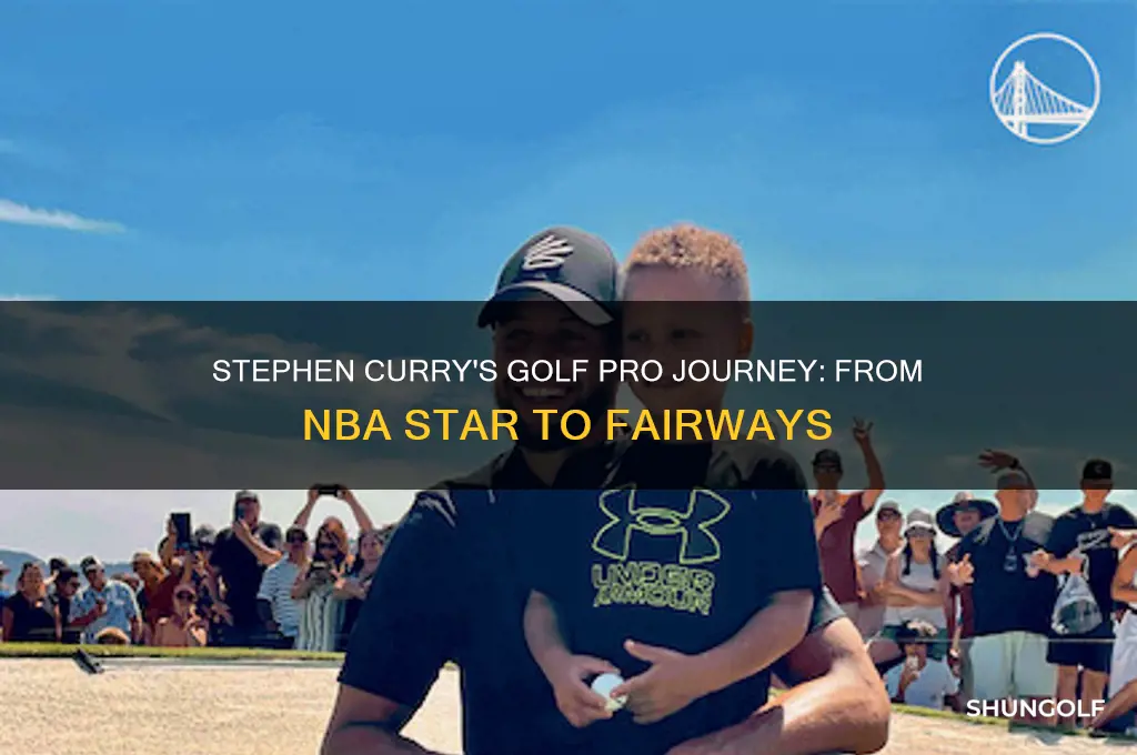 when did stephen curry become a golf pro